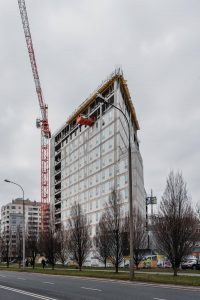 Budowa Student Depot w Warszawie