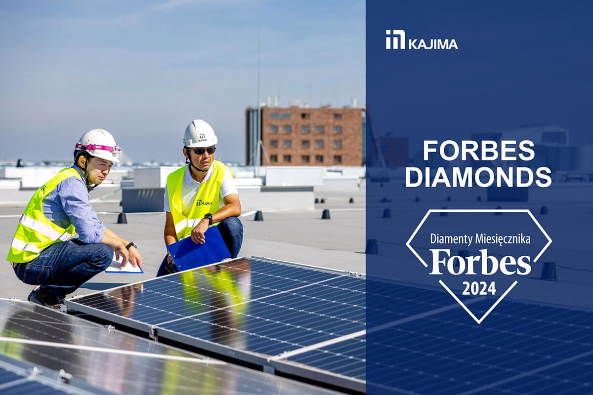 Kajima Laureatem Diamentów Forbesa 2024