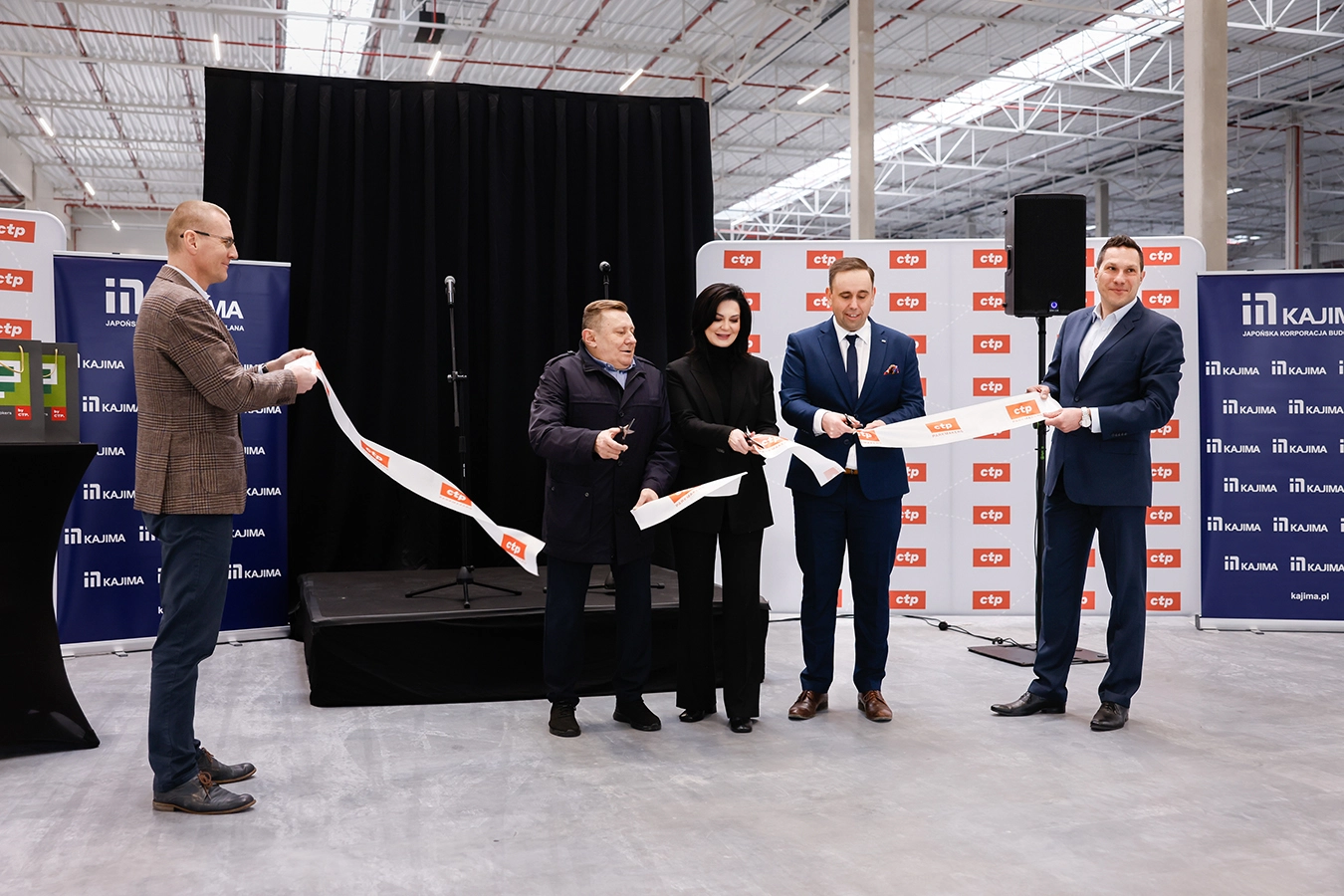 Otwarcie CTPark Warsaw South, Kajima