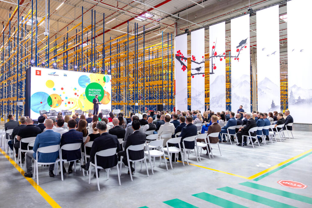 Otwarcie 7R Park Wrocław West II, Kajima Poland