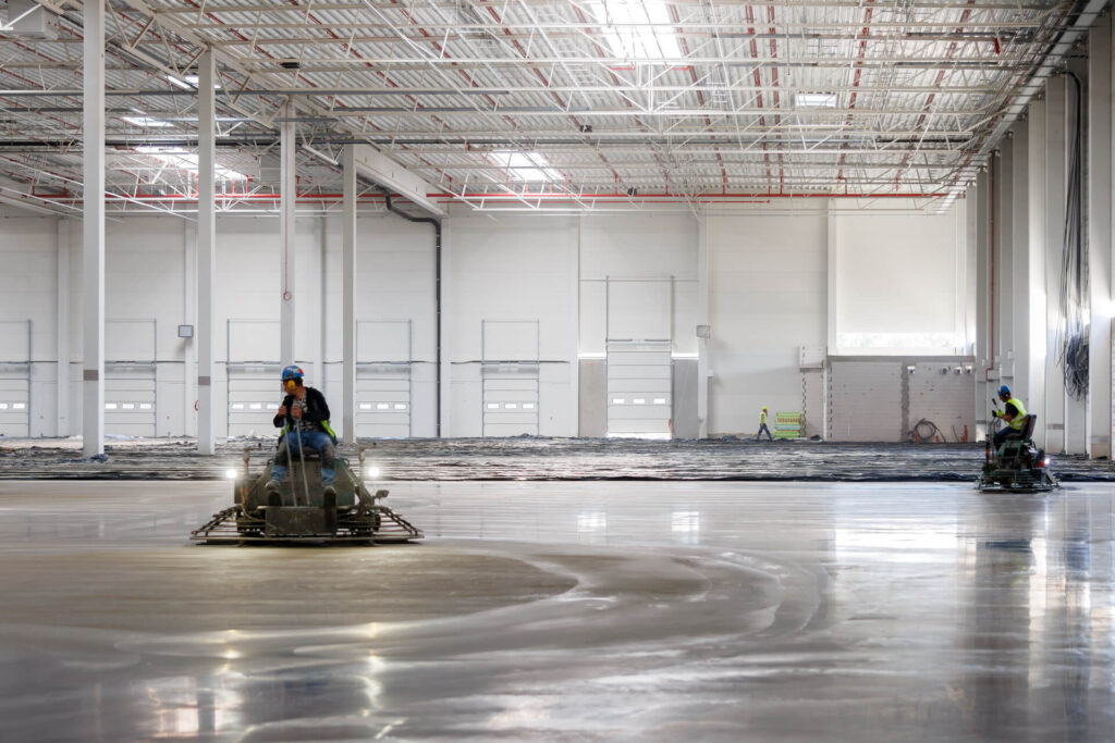 Panattoni Park Łódź West II, centrum magazynowo-logistyczne, budowa, Kajima