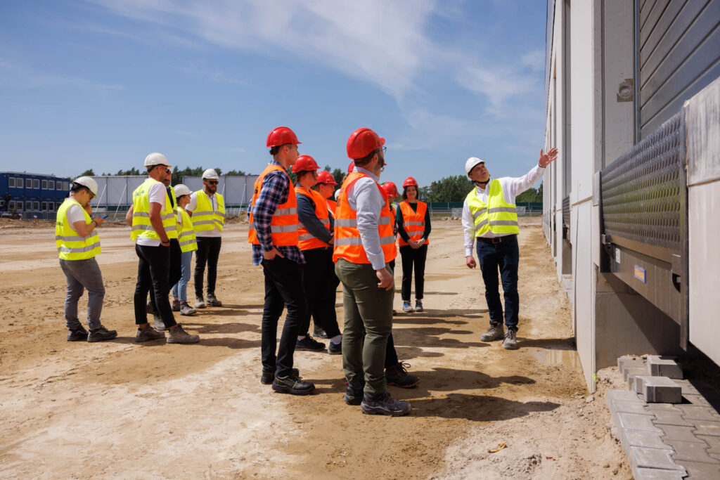 Panattoni Park Łódź West II, centrum magazynowo-logistyczne, budowa, Kajima