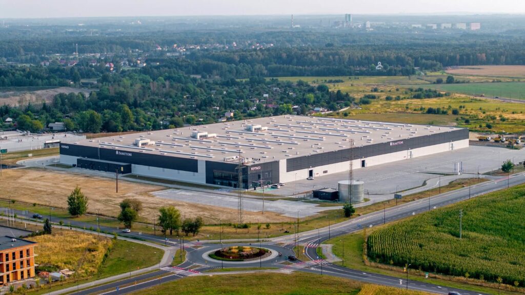 Knurów Fortaco Gliwice Panattoni Kajima