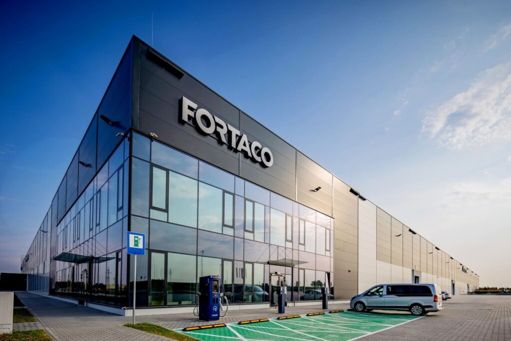 Knurów Fortaco Gliwice Panattoni Kajima