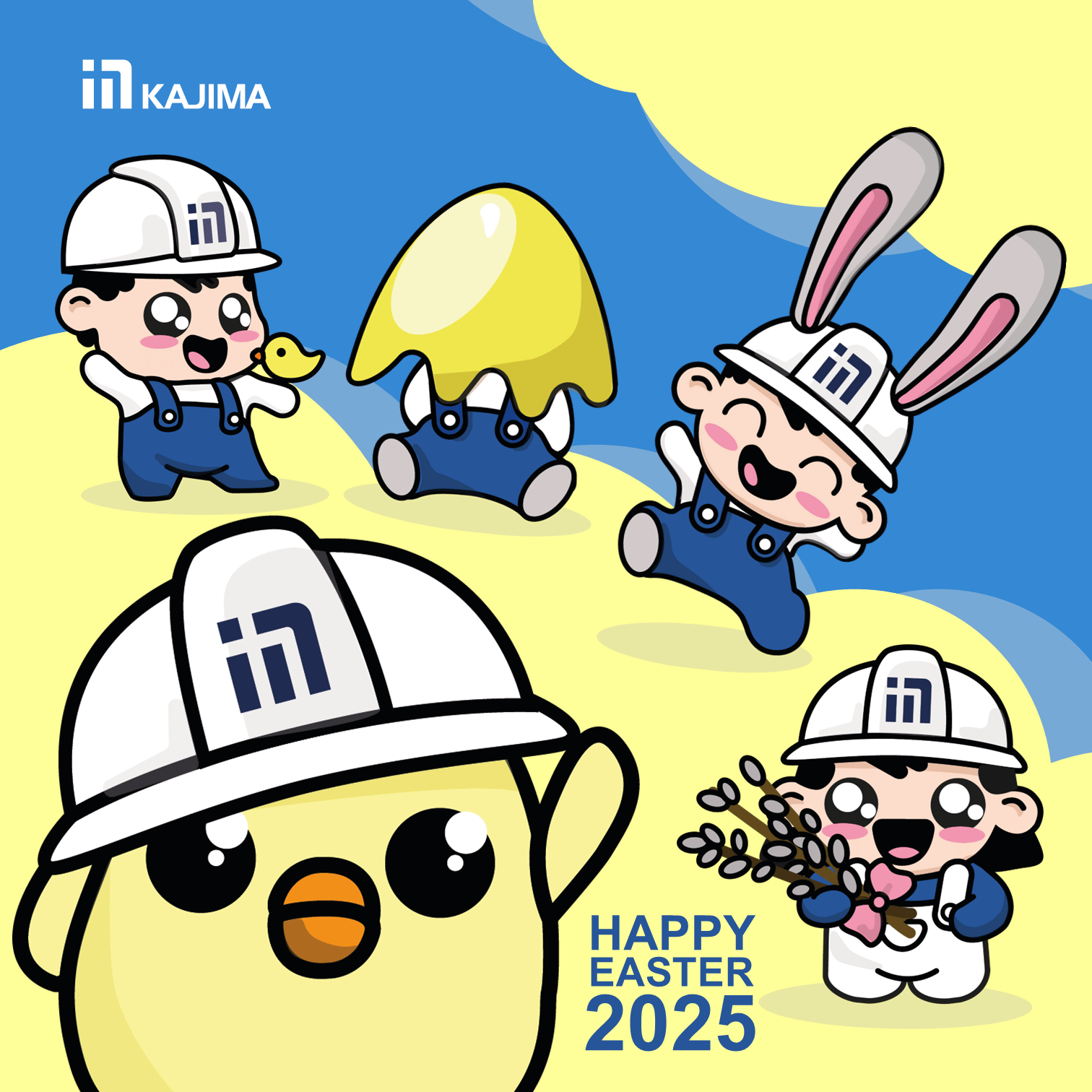 Kartka Wielkanocna Kajima 2025