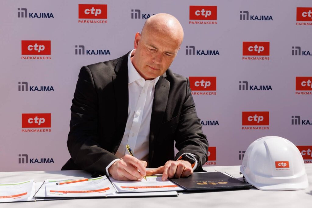 Rozpoczęcie budowy Centrum Dystrybucji w Emilianowie dla CTP Poland oraz ALDI Polska przez Kajima Poland