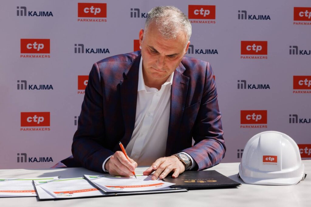 Rozpoczęcie budowy Centrum Dystrybucji w Emilianowie dla CTP Poland oraz ALDI Polska przez Kajima Poland