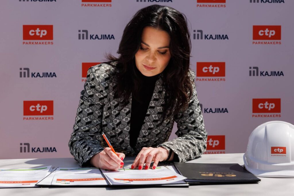 Rozpoczęcie budowy Centrum Dystrybucji w Emilianowie dla CTP Poland oraz ALDI Polska przez Kajima Poland