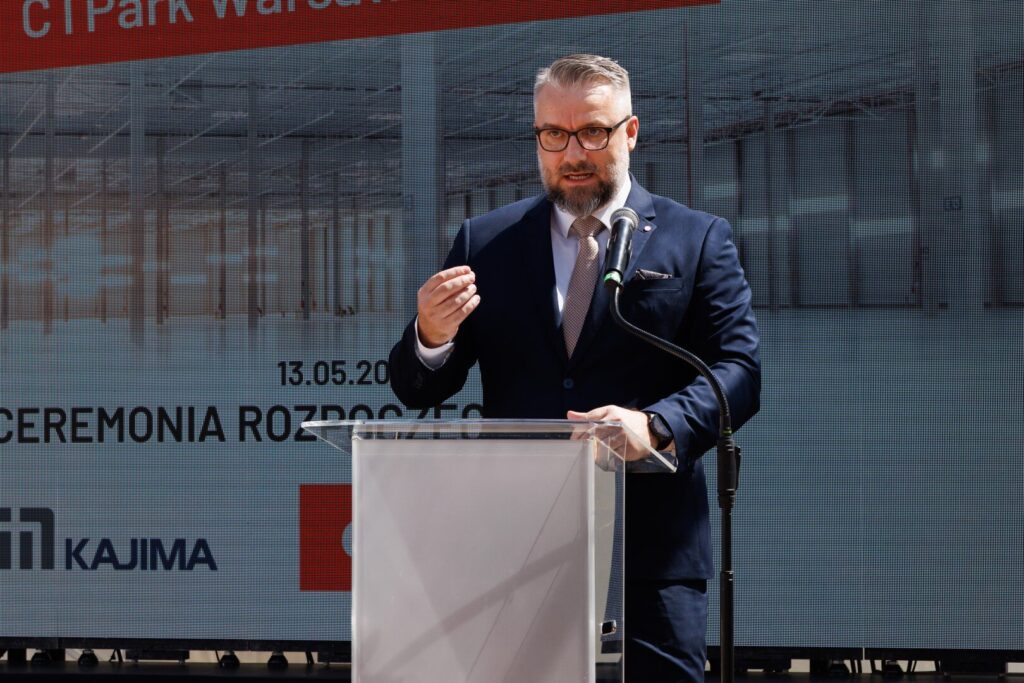 Rozpoczęcie budowy Centrum Dystrybucji w Emilianowie dla CTP Poland oraz ALDI Polska przez Kajima Poland