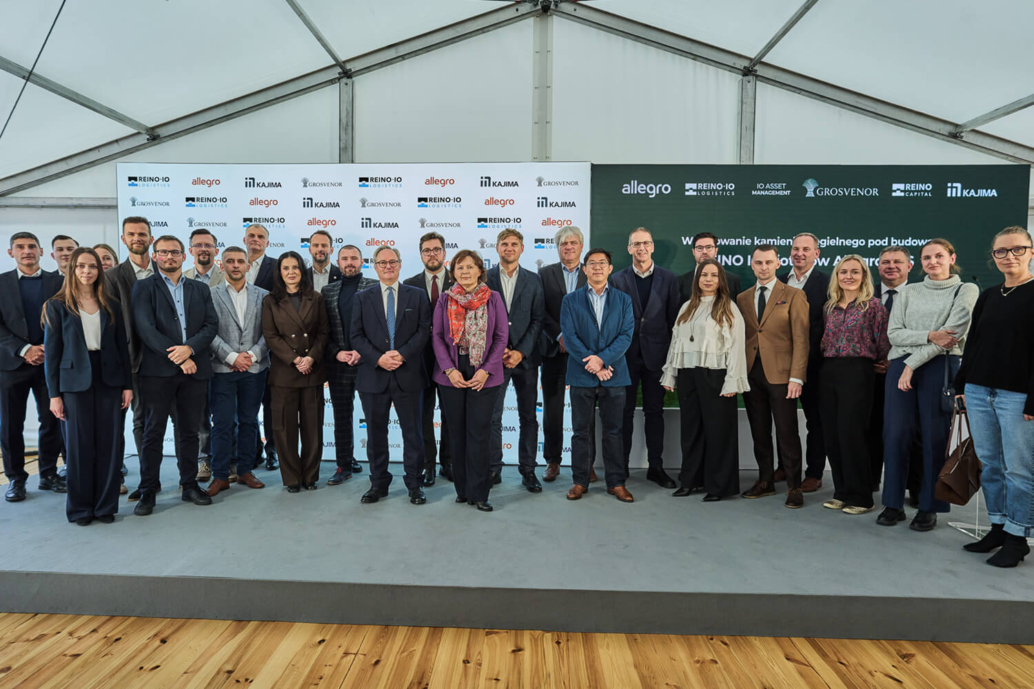 Reino IO Logistics, Allegro, Kajima