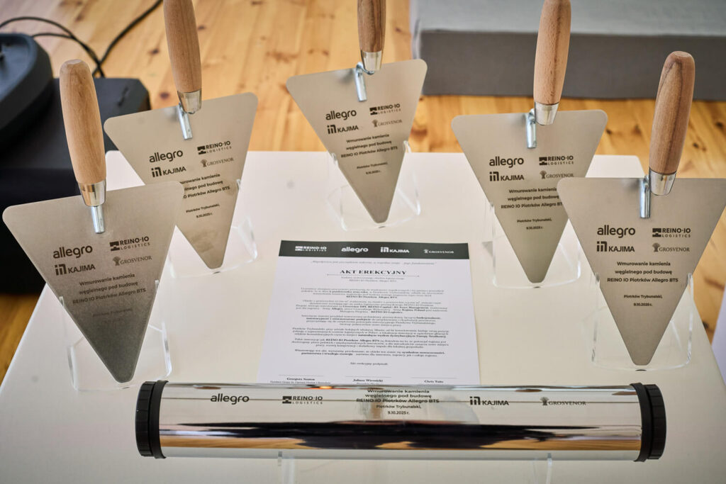 Reino IO Logistics, Allegro, Kajima