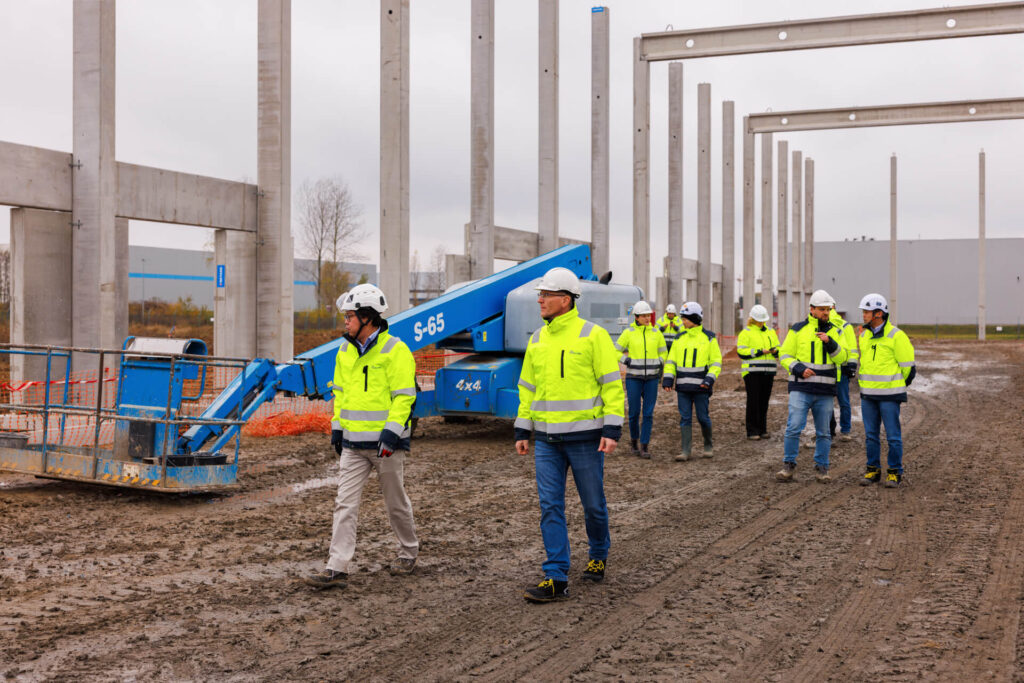 P3 Mszczonów, inspekcja na budowie