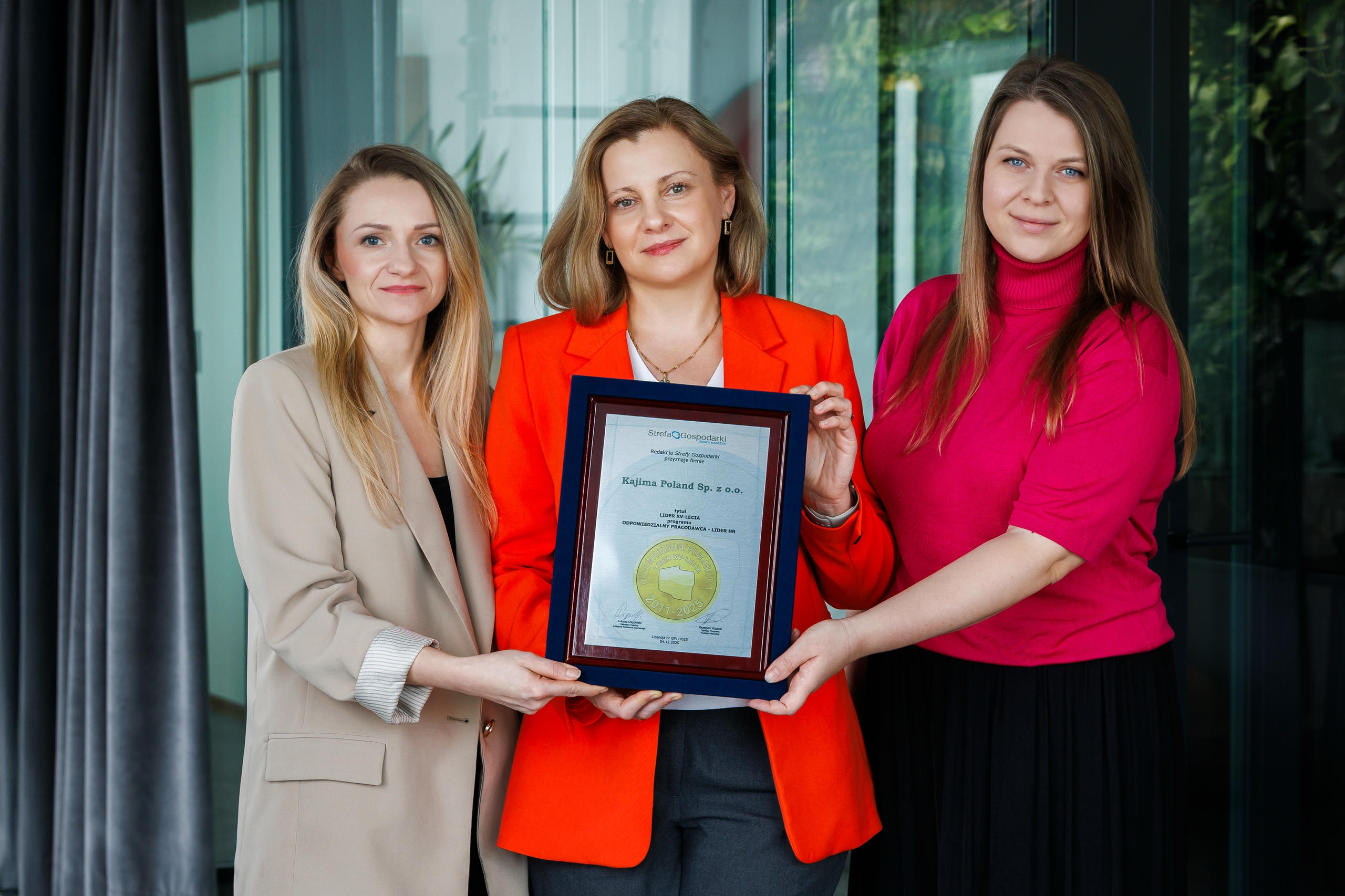 Kajima | Odpowiedzialny Pracodawca – Lider HR | Strefa Gospodarki