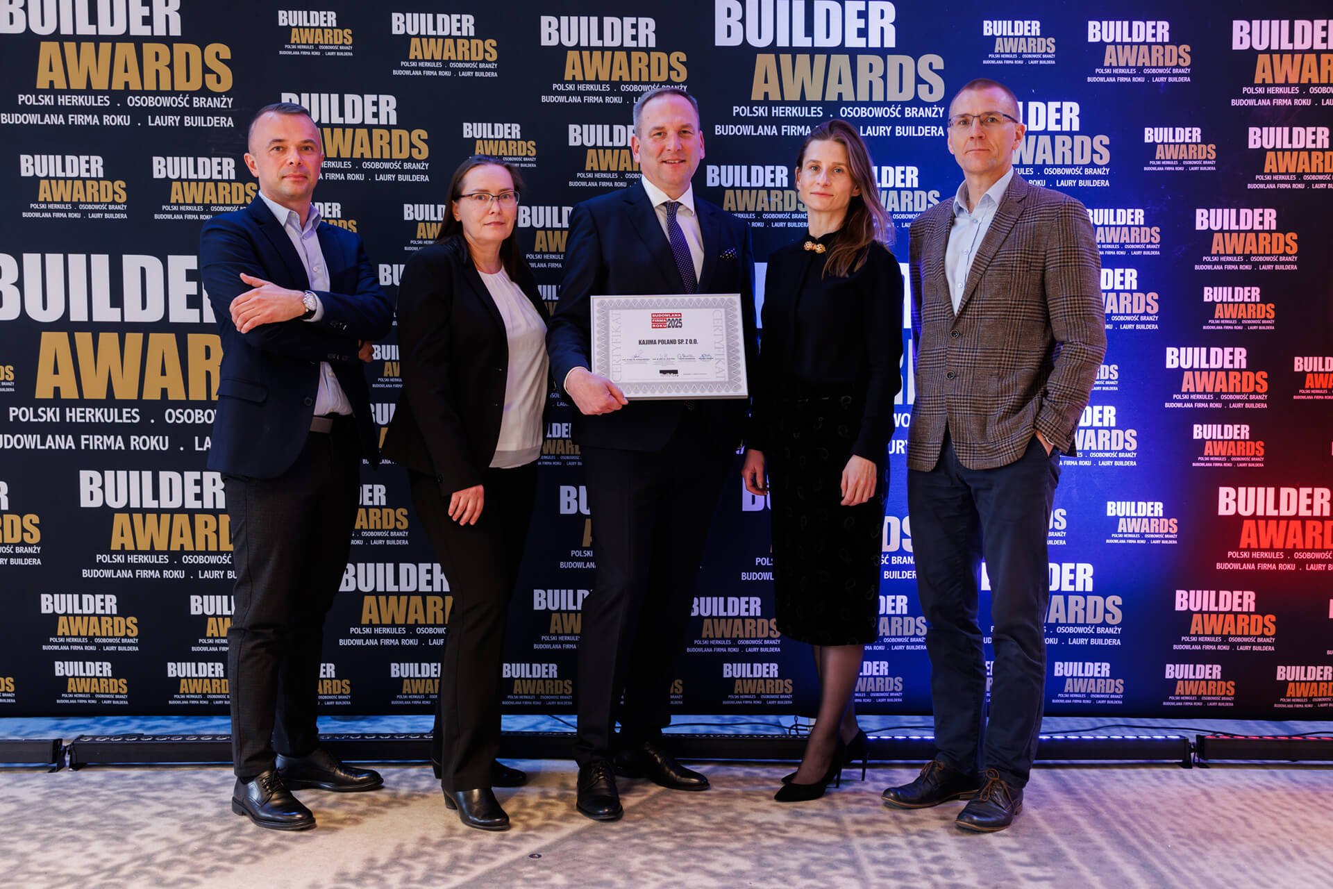 Kajima - Budowlana Firma Roku 2025 - Gala Builder Awards