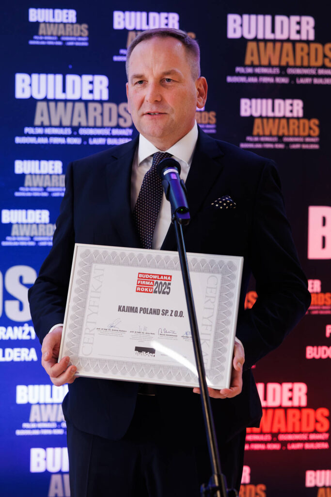 Kajima - Budowlana Firma Roku 2025 - Gala Builder Awards