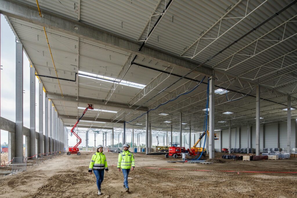 Warsaw North Logistic Park, rozbudowa, Kajima, 2026