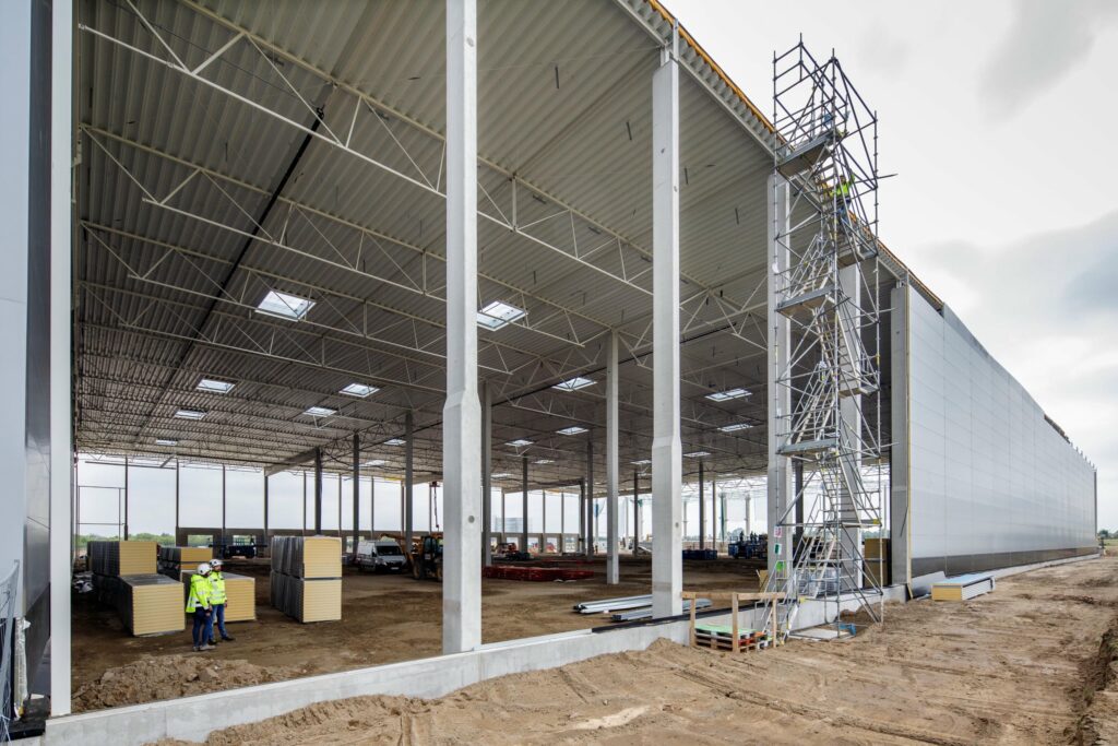 Warsaw North Logistic Park, rozbudowa, Kajima, 2026