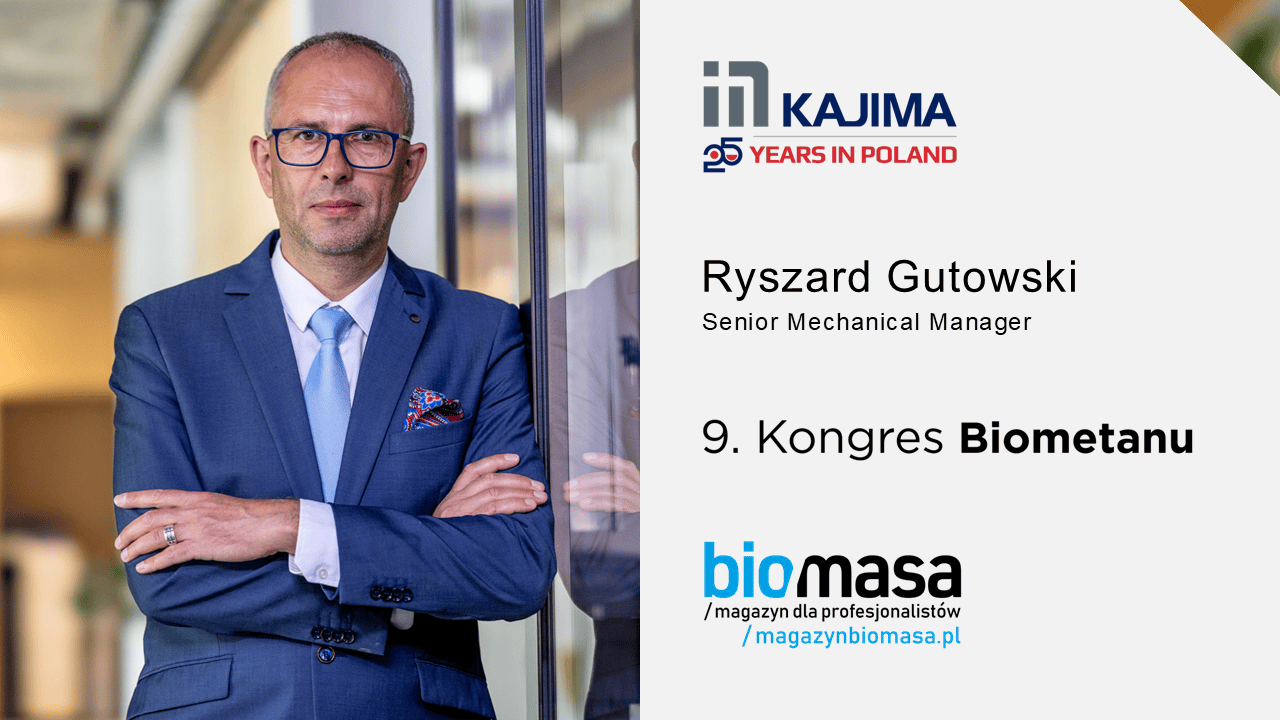 9. Kongres Biometanu Conference & Expo, Warszawa, Kajima, 2026